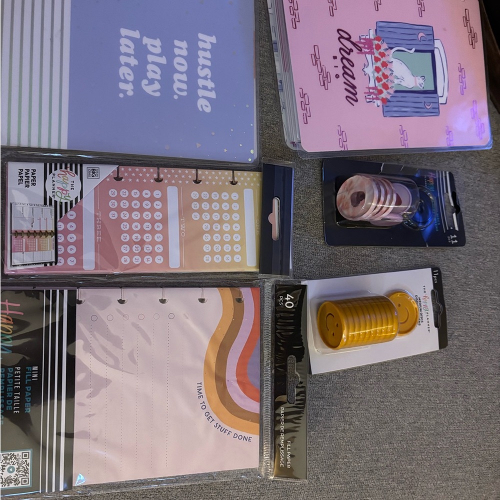 Happy Planner Mini Assorted Stationery Set with Planners and Accessories